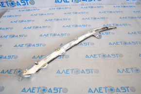 Left Honda Accord 18-20 light chrome radiator grille molding with seal