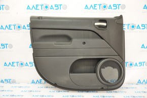 Door trim card front left Jeep Patriot 11-12 under fur glass, black, rubbed