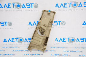 Left center pillar trim, upper belt, Toyota Camry v50 12-14 USA, beige