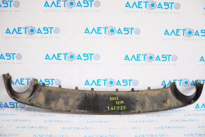 Rear bumper lip trim Ford Edge 15-18 pre-rest scratches, no fastening