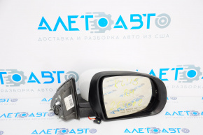 Right side mirror assembly Jeep Cherokee KL 14-18 3 pins, white