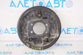 Rear right brake drum housing Jeep Patriot 11-17 with parking brake mechanism