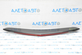 Cadillac CTS 14 trunk lid spoiler with brake light, bump, crack on brake light