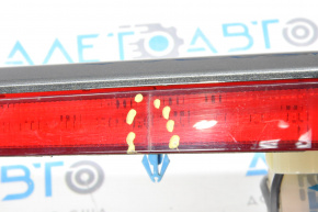 Cadillac CTS 14 trunk lid spoiler with brake light, bump, crack on brake light