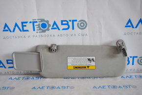 Left visor Hyundai Elantra UD 11-13 gray