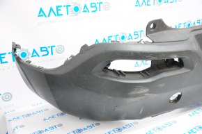 Rear bumper bare Jeep Cherokee KL 14-14 structure, torn, dented