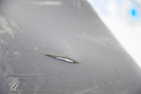 Rear bumper bare Jeep Cherokee KL 14-14 structure, torn, dented