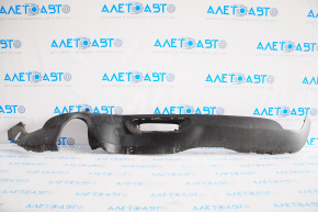 Rear bumper lip Mini Cooper F56 3d 14-21 prerest, structure, tears, dented