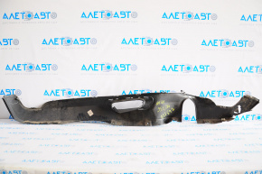 Rear bumper lip Mini Cooper F56 3d 14-21 prerest, structure, tears, dented
