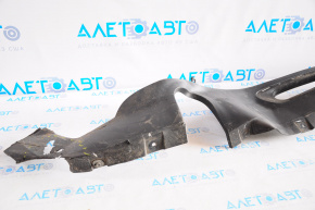 Rear bumper lip Mini Cooper F56 3d 14-21 prerest, structure, tears, dented