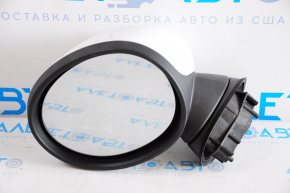 Left side mirror complete Mini Cooper F56 3d 14-19 5 pins, white