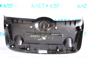 Mini Cooper F56 3d 14-24 trunk door trim is worn, dented, fasteners are broken