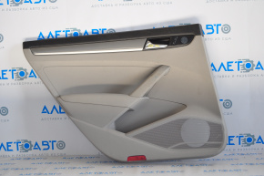 Door trim card rear left VW Passat b7 12-15 USA gray, scratches, crepe
