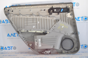 Door trim card rear right VW Passat b7 12-15 USA gray, break crepe, scratch