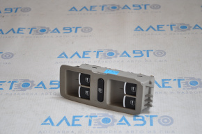 Front left window lift control VW Passat b7 12-15 USA with gray trim, chrome strips