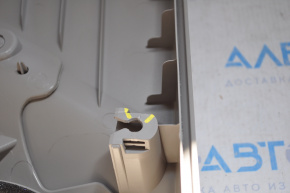 Door trim card front right VW Passat b7 12-15 USA gray, cracks in crepe