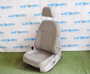 Driver's seat VW Passat b7 12-15 USA without airbag, mechanical, cloth gray
