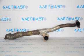 Ford Edge 15-18 3.5 intake pipe, corrugated pipe, torn mesh