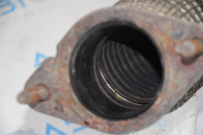 Ford Edge 15-18 3.5 intake pipe, corrugated pipe, torn mesh