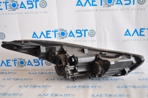 Headlight front left bare Hyundai Elantra UD 11-13 pre-rest, for polishing
