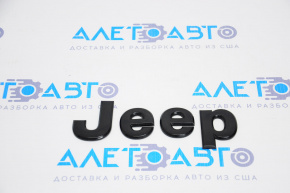 Jeep Cherokee KL 14-18 Hood Emblem Glossy Black