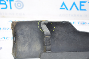 Left threshold Jeep Cherokee KL 14-23 cracked fastener, not factory holes, abrasions