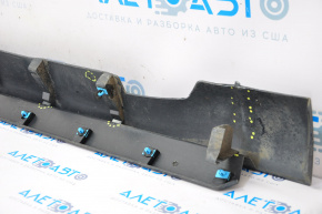 Right threshold Jeep Cherokee KL 14-23 broken fastener, not drilled by the factory, dented