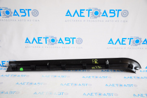 Door sill trim front right Mini Cooper F56 3d 14-24 black