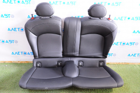 Rear row of seats 2 row Mini Cooper F56 3d 14-23 black leather