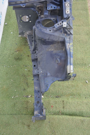 Front quarter left Toyota Prius 30 10-15 blue