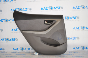 Door trim card rear left Hyundai Elantra UD 11-13 prerest gray, scratches