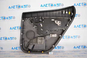 Door trim card rear left Hyundai Elantra UD 11-13 prerest gray, scratches