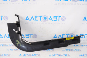 Front left door sill plate for Dodge Dart 13-16, black, type 2