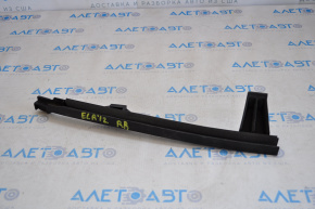 Rear right door glass guide Hyundai Elantra UD 11-16
