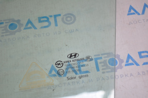 Glass of the front left door Hyundai Elantra UD 11-13