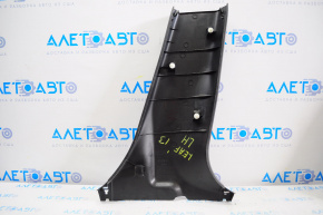 Lower left center pillar trim for Nissan Leaf 13-17 black