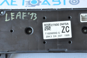 Manual climate control for the Nissan Leaf 13-17 S