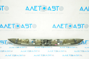 Upper trunk door molding without emblem Ford Escape MK3 13-16 pre-restored for camera, chrome