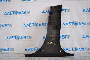Center pillar trim lower left Ford Fiesta 11-19 black, scratch