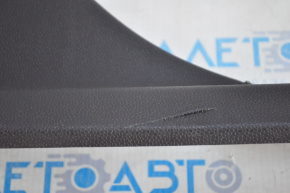 Center pillar trim lower left Ford Fiesta 11-19 black, scratch