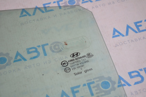 Glass of the rear left door Hyundai Elantra UD 11-16