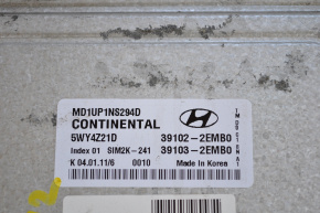 Block ECU engine computer Hyundai Elantra UD 11-11 pre-rest. 1.8