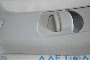 Center pillar trim upper belt left Hyundai Elantra UD 11-16 gray, scratches