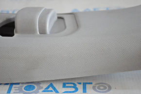 Upper center pillar trim belt right Hyundai Elantra UD 11-16 gray, scratches