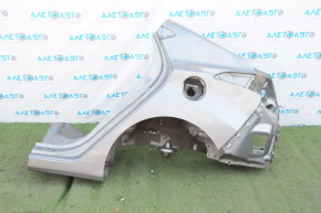 Quarter wing rear left Hyundai Elantra UD 11-16 silver, pokes