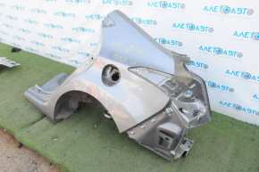 Quarter wing rear left Hyundai Elantra UD 11-16 silver, pokes