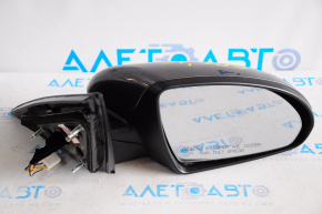 Right side mirror complete Kia Optima 16-18 5 pins, turn signal, graphite