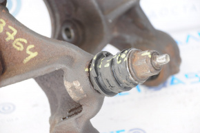 Rear left trunnion Mazda 6 13-17 long stud rusted silent block