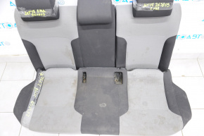 Rear row of seats 2nd row VW Jetta 11-18 USA cloth black with light gray insert, dry cleanable
