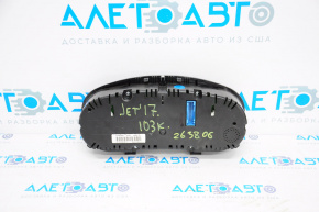 Instrument cluster VW Jetta 11-18 USA 1.4T 1.8T 2.0 103k scratches